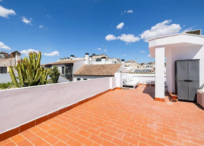 Holidays2Malaga Ancha Del Carmen Aacc, Lift, Wifi